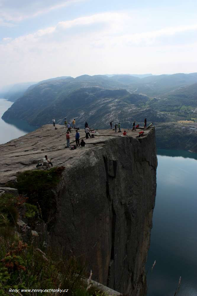 "skalní kazatelna" Preikestolen