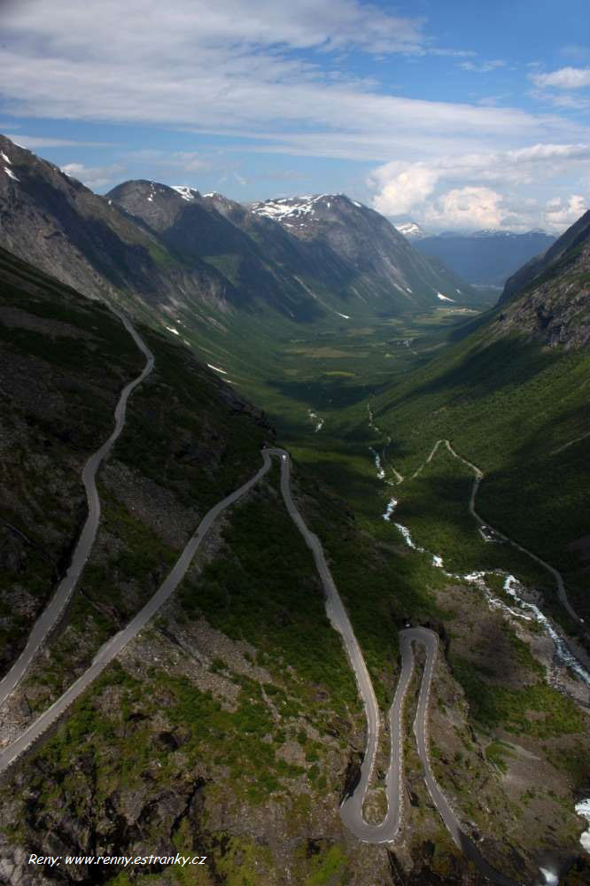 Trollstigen - trolí cesta