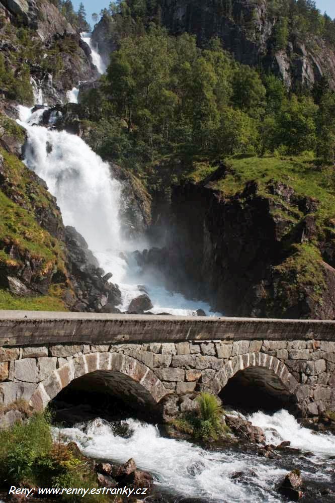 Vodopád Lateffossen