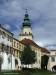 náměstí v Kroměříži a věž zámku
