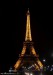 Eiffelova věž - nasvícená
